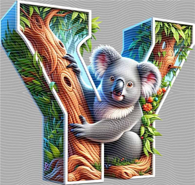 Letters A to Z and Number-AZ 97
